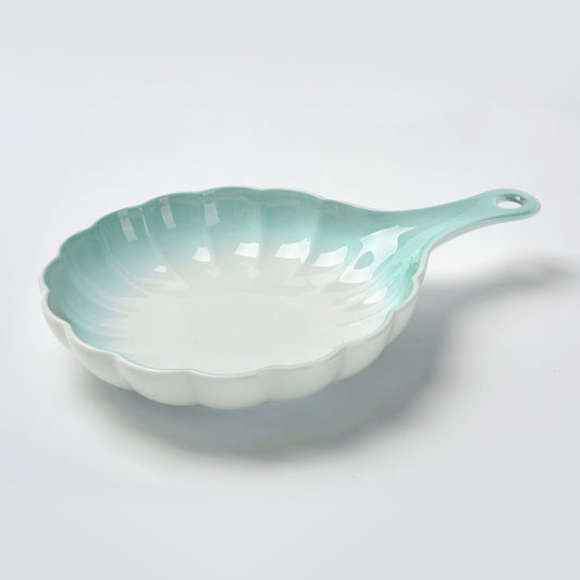 Premium Blue Ombre Ceramic Tableware Set (4 Pieces)