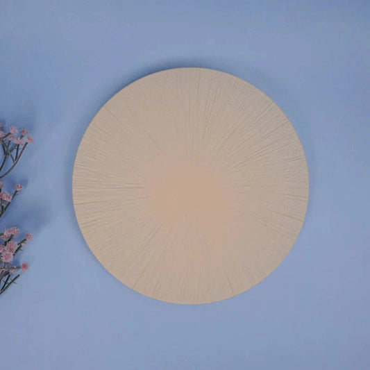 Tachiso Arna Yellow Dinner Plates – Premium Glass, Set of 2