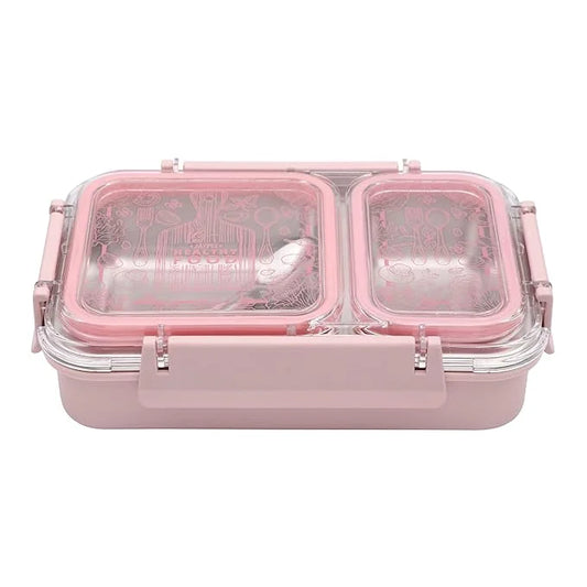 Jaypee Double Cavity Stainless Steel Insulated Lunch Box, BPA Free Tiffin for School, Office & Travel