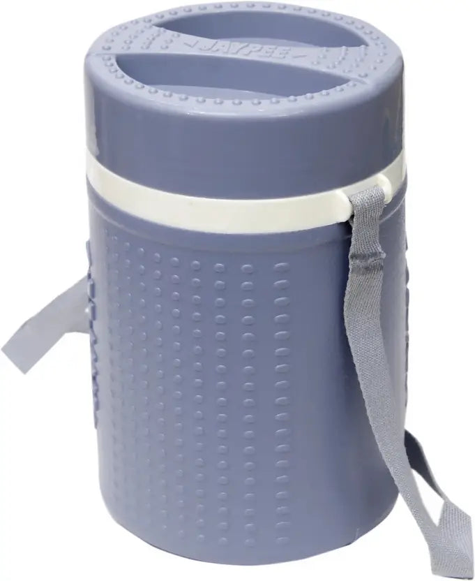 Jaypee Homepack Stainless Steel Lunch Box with Carrier | 4 Containers | 1500 ml | Ideal for Office & Travel