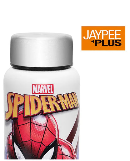 Jaypee Plus Galaxy Prime Stainless Steel Disney Marvel Spider-Man 3D Print Kids Water Bottle | Leak Proof & Rust Proof | 720ml