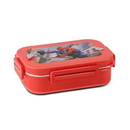 Jaypee Toonbox Insulated Kids Lunch Box with Steel Inner, Spoon & Fork | Leakproof & Airtight Tiffin