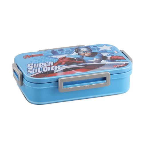 Jaypee Maxteel Kids Insulated Lunch Box – Steel Inner Tiffin with Side Locks & Spoon