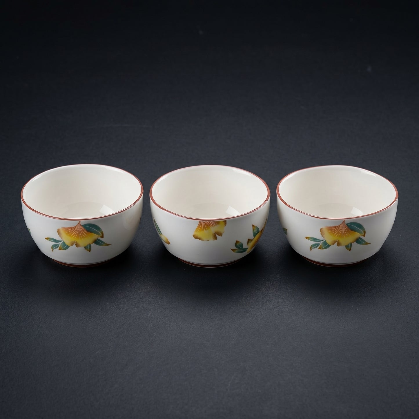 Tachiso Floral Printed Serving Bowl Set – 4 Pieces | Premium Ceramic Bowls