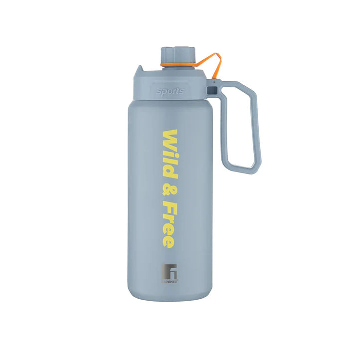 Walkirg Stainless Steel Vacuum Insulated Bottle 1000ml – Double Wall, Leak Proof, Rust Proof, Hot & Cold Water Bottle