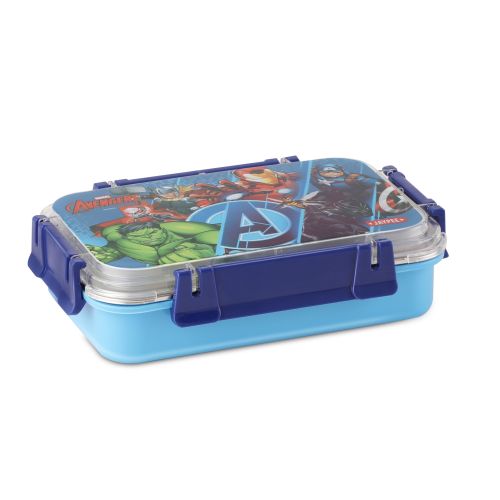 Jaypee Toonbox Kids Insulated Lunch Box – Steel Inner Tiffin with Side Locks, Spoon & Fork