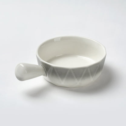 Luxury Gray Ceramic Tableware Set (4 Pieces)