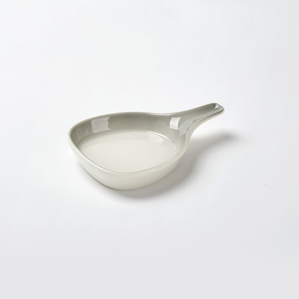 Luxury Gray Ceramic Tableware Set (4 Pieces)