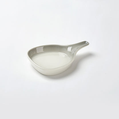 Luxury Gray Ceramic Tableware Set (4 Pieces)