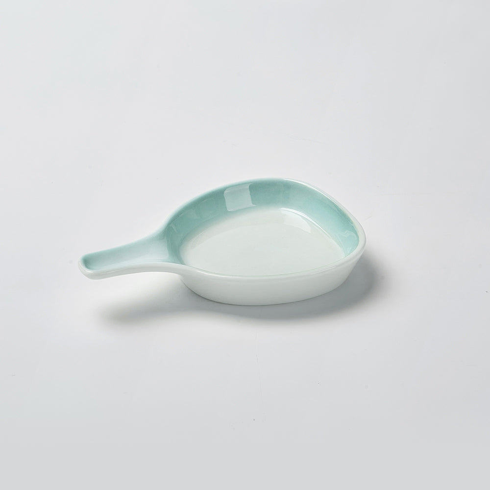 Premium Blue Ombre Ceramic Tableware Set (4 Pieces)