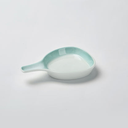 Premium Blue Ombre Ceramic Tableware Set (4 Pieces)