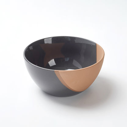 Earthen blue Ceramic Breakfast Cup and Bowl Set (4 Pieces)