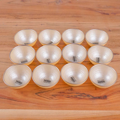 Eshi Beige Porcelain Dinner Set – 26-Piece Complete Dining Collection