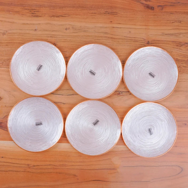Alita Peach Porcelain Dinner Set – 26-Piece Complete Dining Collection