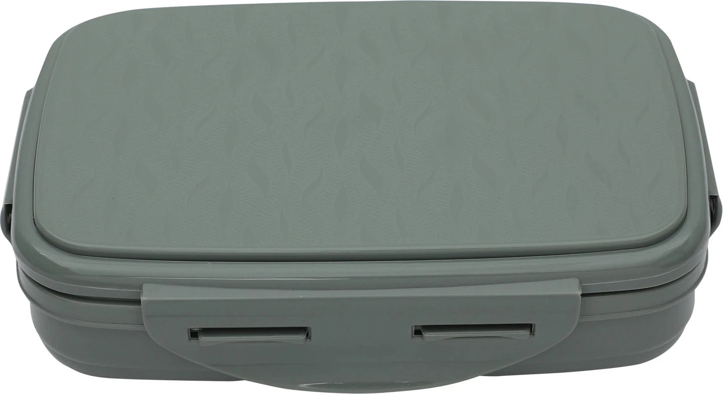 Jaypee 360° Insulated Sr. Wave Stainless Steel Lunch Box with  Containers (600ml)