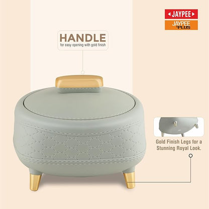 Jaypee Kingston Insulated Casserole Set (3 Pcs) | Stainless Steel Inner | PU Insulation | Hot Food Storage | 1.5L, 2L & 2.5L
