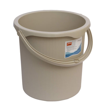 Jaypee Plus Rib Bathroom Set of 6 (Bucket 25L, Mug, Tub, Stool, Dustbin & Soap Dish)