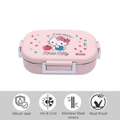 JAYPEE MISSTEEL Kids Insulated Lunch Box – Airtight Stainless Steel Inner Tiffin with Spoon, BPA Free