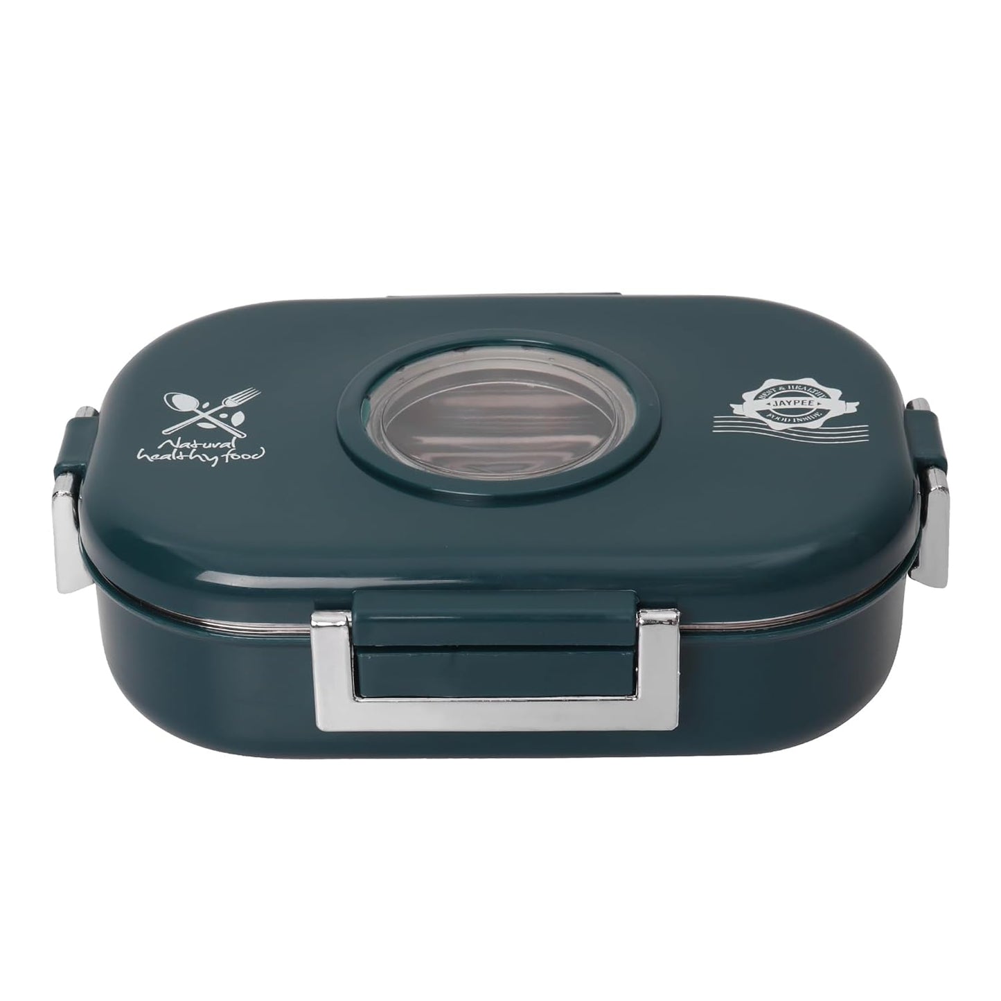 Jaypee Submarine Stainless Steel Insulated Lunch Box Orchid 650ml with Sabzi Container & Spoon