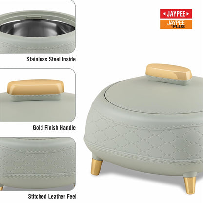 Jaypee Kingston Insulated Casserole Set (3 Pcs) | Stainless Steel Inner | PU Insulation | Hot Food Storage | 1.5L, 2L & 2.5L