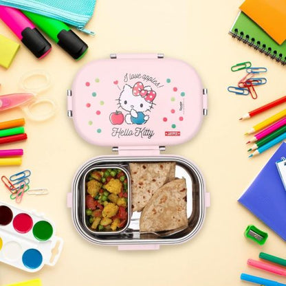 JAYPEE MISSTEEL Kids Insulated Lunch Box – Airtight Stainless Steel Inner Tiffin with Spoon, BPA Free