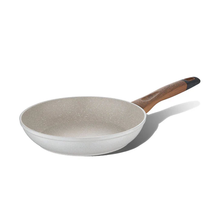 Naturally Forged Aluminum Frypan – Even Heating, Induction & Gas Stove Compatible