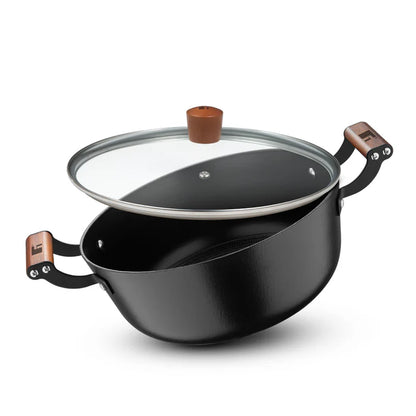 Odin Lightweight Iron Casserole with Enamel Finish & Induction Base