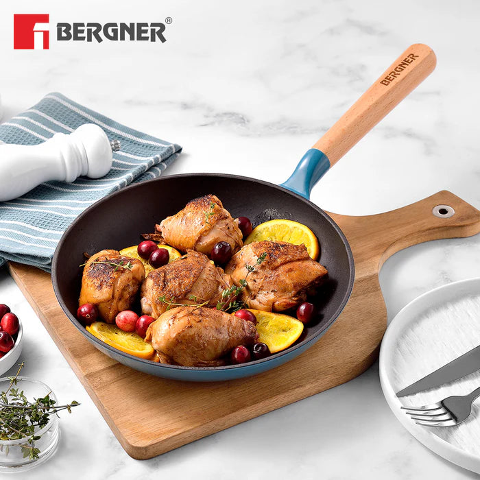 Excalibur Light Cast Iron Frypan | Induction & Gas Compatible