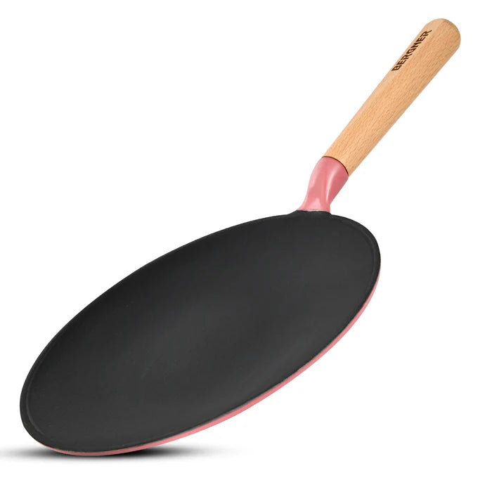 Excalibur Cast Iron Roti Tawa 26cm | Induction & Gas Compatible