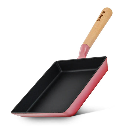 Excalibur Cast Iron Square Pan 23x18cm | Induction & Gas Compatible