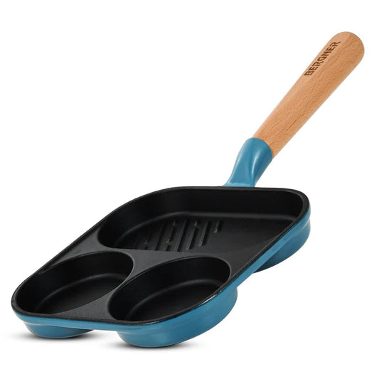 Excalibur Cast Iron Breakfast Pan 18cm | Induction & Gas Compatible