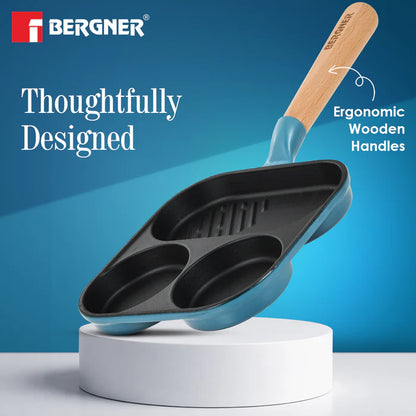 Excalibur Cast Iron Breakfast Pan 18cm | Induction & Gas Compatible