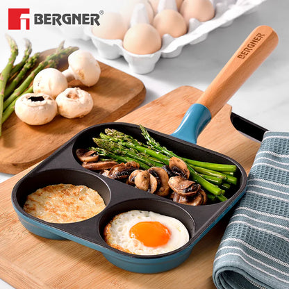 Excalibur Cast Iron Breakfast Pan 18cm | Induction & Gas Compatible