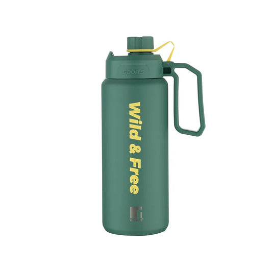 Walkirg Stainless Steel Vacuum Insulated Bottle 1000ml – Double Wall, Leak Proof, Rust Proof, Hot & Cold Water Bottle