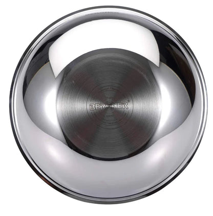 Argent TriPly Stainless Steel Tasra Set of 6 | Even Heat Distribution | Induction Friendly Cookware