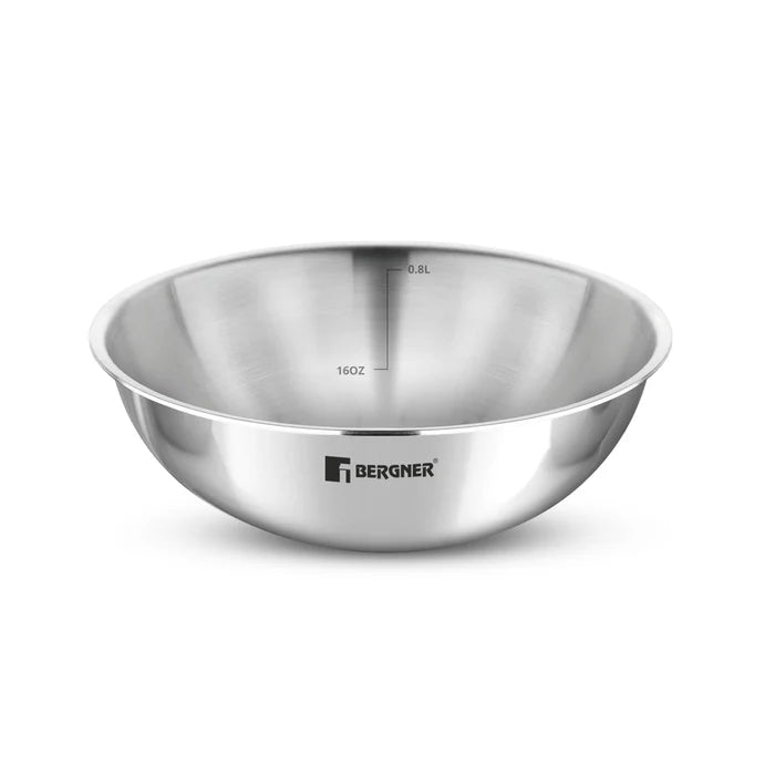 Argent Tri-Ply Stainless Steel Tasra | Induction Bottom | Durable & Food-Safe Cookware
