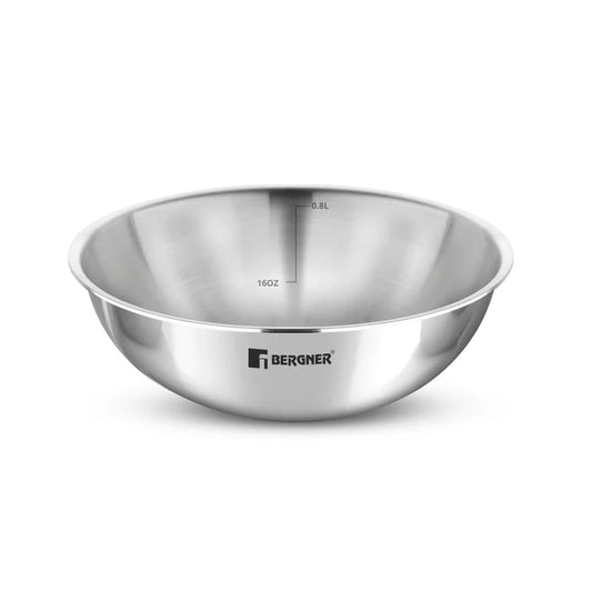 Argent Tri-Ply Stainless Steel Tasra | Induction Bottom | Durable & Food-Safe Cookware