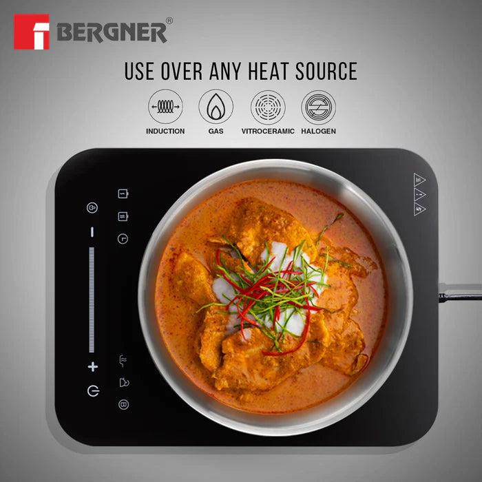 Argent Tri-Ply Stainless Steel Tasra | Induction Bottom | Durable & Food-Safe Cookware