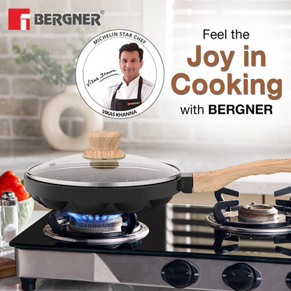 Bellini Plus Aura Non-Stick Appam Patra, Gas Stove Compatible