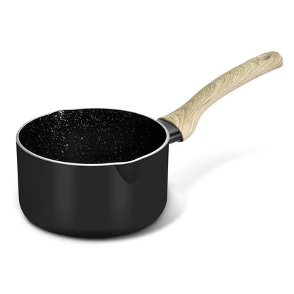 Bellini Plus Aura 5-Layer Non-Stick 16 cm Saucepan (1.8 L) – Induction & Gas Stove Compatible