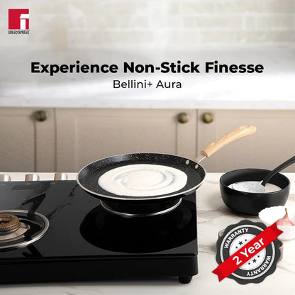 Bellini Plus Aura 5-Layer Non-Stick Dosa Tawa – Even Heating, Induction & Gas Stove Compatible
