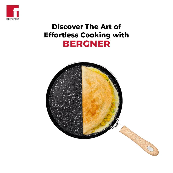 Bellini Plus Aura 5-Layer Non-Stick Dosa Tawa – Even Heating, Induction & Gas Stove Compatible