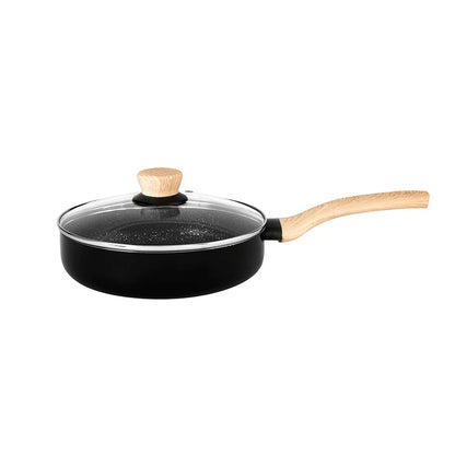 Bellini Plus Aura 5-Layer Greblon C3 Non-Stick Deep Frypan | Induction & Gas Compatible | PFOA-Free, Even Heating
