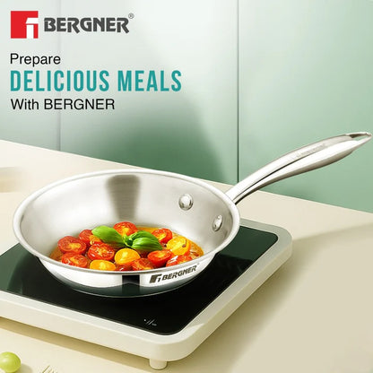 Argent Junior Chef Tri-Ply Stainless Steel Frypan