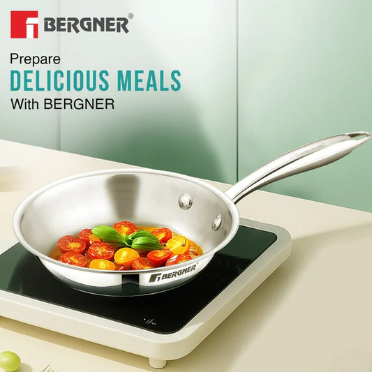 Argent Junior Chef Tri-Ply Stainless Steel Frypan
