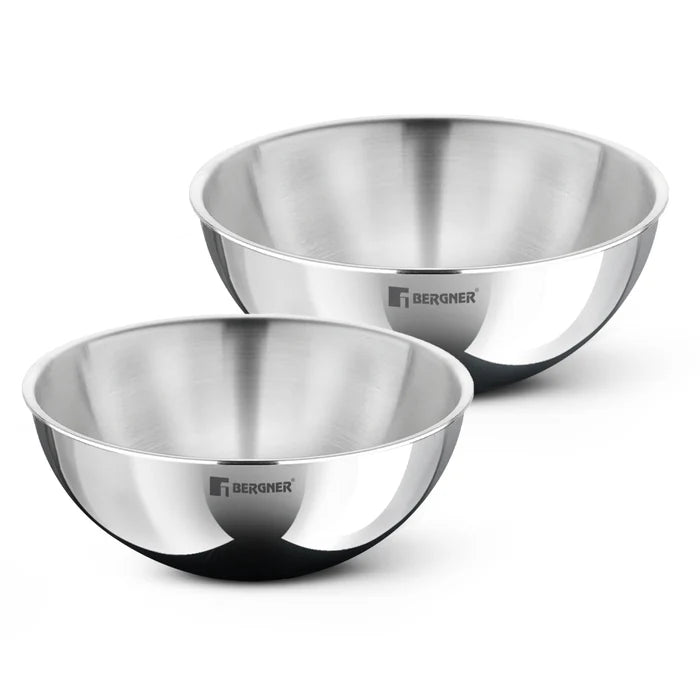 TriPro Tri-Ply Stainless Steel Tasra Combo | Set of 2 | Induction Bottom | Durable & Food-Safe