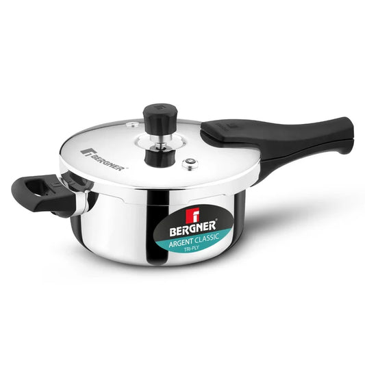 Argent Classic Triply Pressure Pan | Outer Lid | Even Heat Distribution