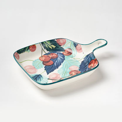 Modern Cherry Print Ceramic Tableware Set