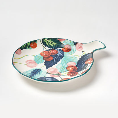 Modern Cherry Print Ceramic Tableware Set