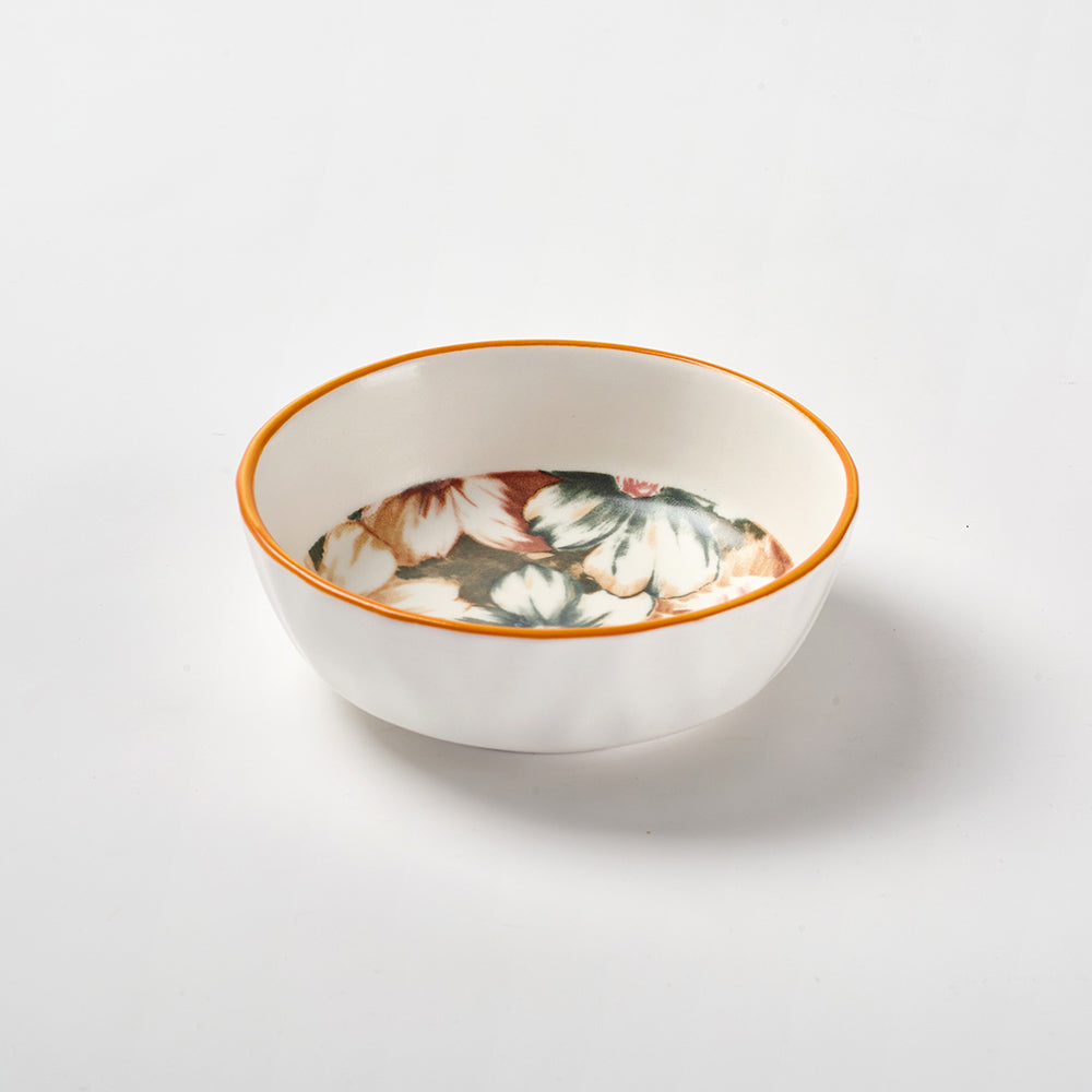 Vintage-Style Large Bloom Ceramic Tableware Set